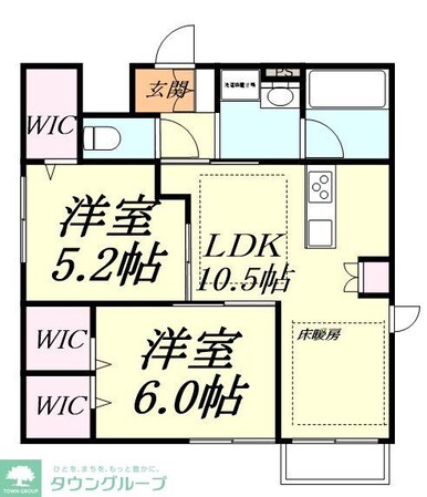 Bliss Siteの物件間取画像